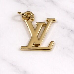 Gold Initial Charm Pendant | Minimal Chic Jewelry | Necklace Charm | Giftable